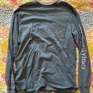 Blue small Vineyard Vines long sleeve shirt #preppy